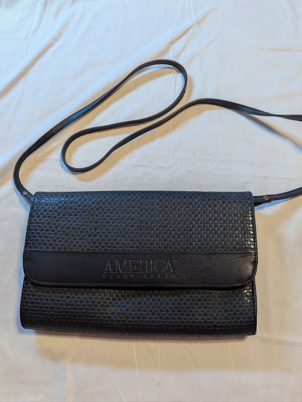America Perry Ellis Black Clutch/Purse
